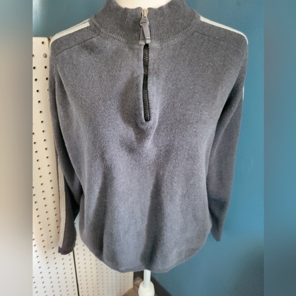 Eddie‎ Bauer size L quarter zip mens sweater